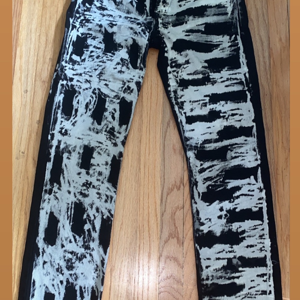 Manipulated Dye Work Jeans